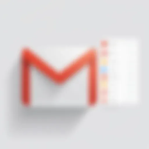 Gmail user interface showcasing inbox layout