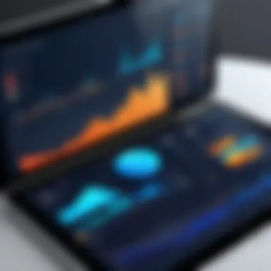 Harnessing Data Analytics for Inventory Insights Data analytics dashboard showcasing inventory trends