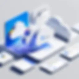 Navigating Google Cloud Photos interface