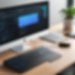 Remote desktop connection interface showcasing various features