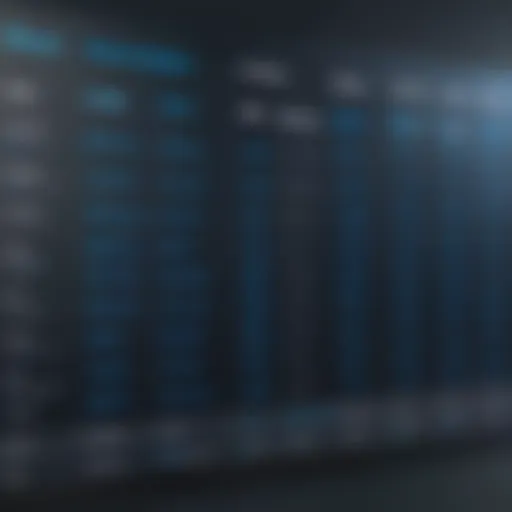 Comparison chart of alarm monitoring services