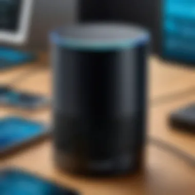 Hardware interactions of the Amazon Echo device