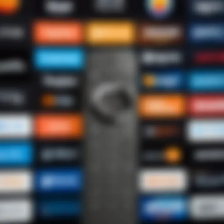 User interface of the Amazon Fire TV Stick Basic Edition in action