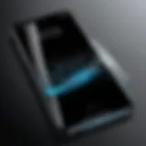 High-quality tempered glass screen protector with enhanced clarity