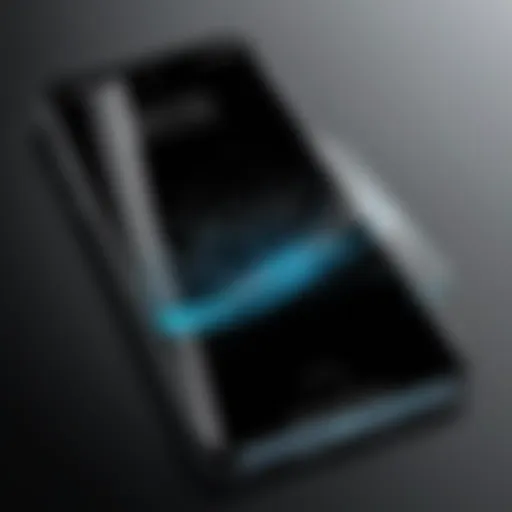 High-quality tempered glass screen protector with enhanced clarity