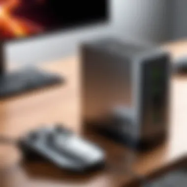 High-Performance Gaming Extender High-performance gaming extender on a desk