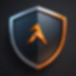Avast logo with a secure shield symbol