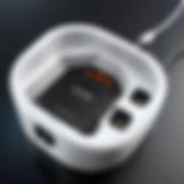 Detailed Features of the Astro Charging Dock Close-up of Astro Charging Dock features