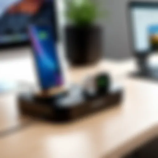 Astro Charging Dock in modern workspace