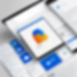 A clean user interface of OneDrive showcasing folder structures.
