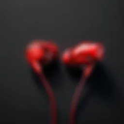 High-end gaming earphones with immersive sound