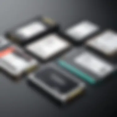 SSD Types Comparison Comparison chart of different SSD types and their features