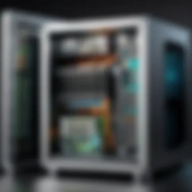 Screenshot of server software installation