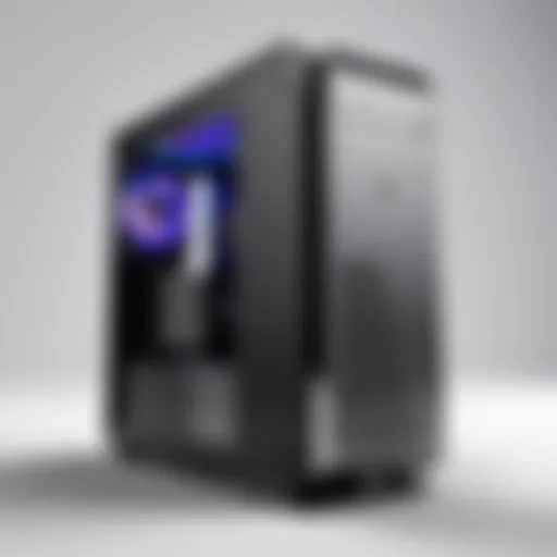 Exterior design of Boxx Gaming PC showcasing sleek aesthetics