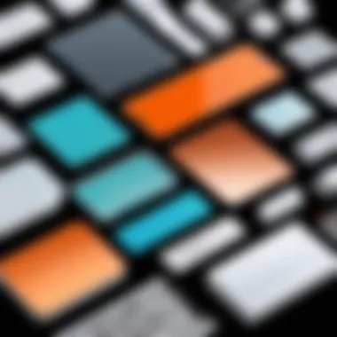Illustration of various materials compatible with Glowforge Plus for diverse crafting applications.