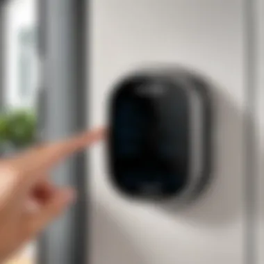 Smart Home Integration of Honeywell Electronic Lock Integration of Honeywell electronic lock with smart home systems showcasing connectivity