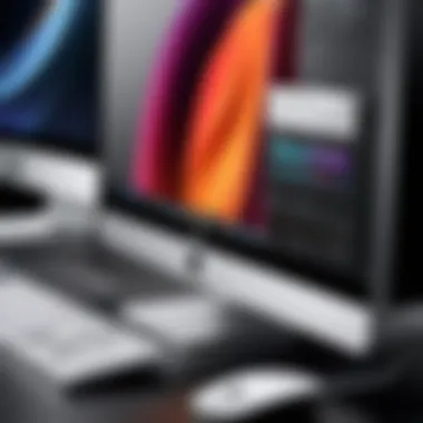 High-Performance Apple Desktop High-performance Apple desktop showcasing advanced specifications