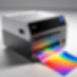 Cutting-edge color photo printer showcasing advanced technology