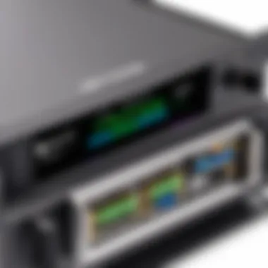 Visual representation of configuration settings for Netgear amplifiers