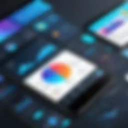 Innovative presentation app interface showcasing features