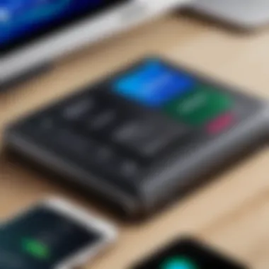 Compatibility of Samsung External SSD with Devices User interface displaying compatibility of Samsung SSD with various devices