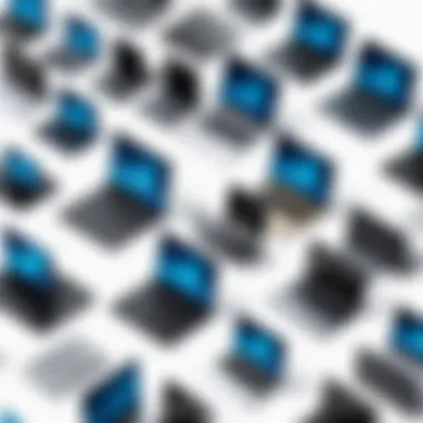 Diverse Models for IT Professionals Diverse laptop models for various needs