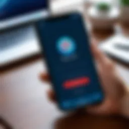 User interface of Opera VPN on iOS