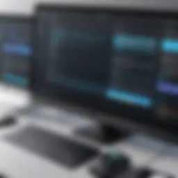 User interface of a popular editing software