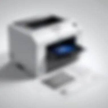 Understanding Laser Printer Technology Diagram showcasing laser printer technology