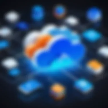 Cloud Storage Integration with OneDrive Diagram showing cloud storage integration with OneDrive