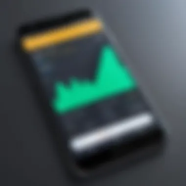 Performance Metrics of Google Phone App Performance metrics of Google Phone app displayed on a smartphone