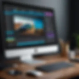 Screen interface of a professional retouch application showcasing editing tools