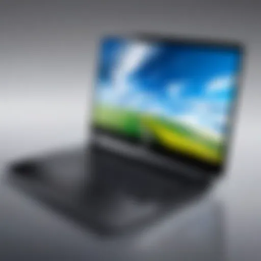 Acer laptop showcasing innovative design