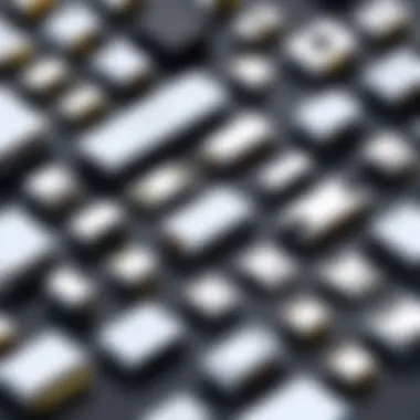 Various connector types for laptops