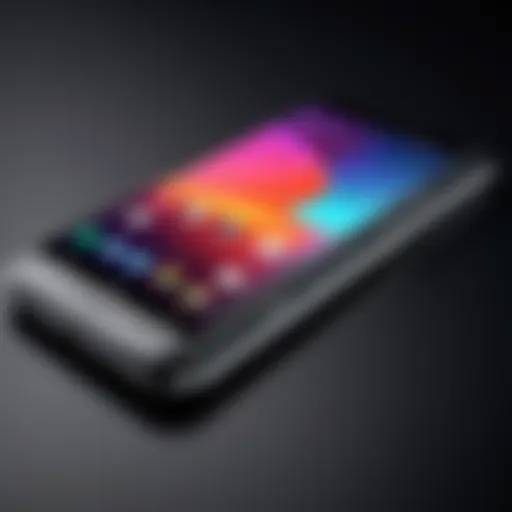 Latest flagship mobile device showcasing sleek design and high-end specifications.