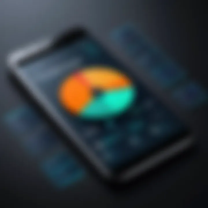 Comparison chart highlighting performance metrics of top mobile devices.