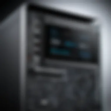 Close-up of Dell OptiPlex specifications highlighting performance metrics