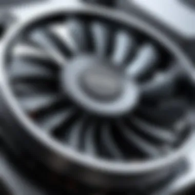 Variety of desktop cooling fans on display