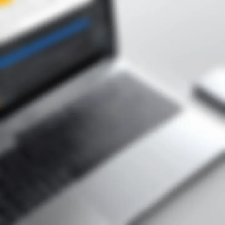 Traditional laptop illustrating various hardware specifications