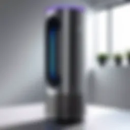 Dyson Cool Tower showcasing sleek design