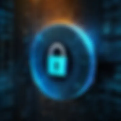 Visual representation of file encryption processes