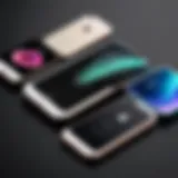 Evolution of iPhone models over the years