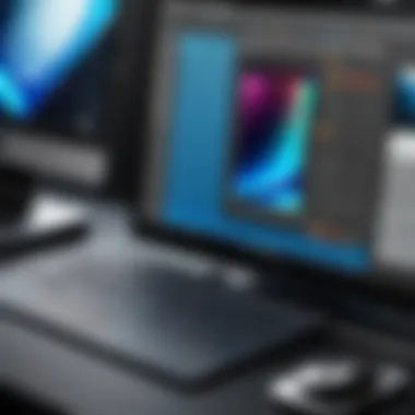 User interface showcasing advanced editing tools in Photoshop software