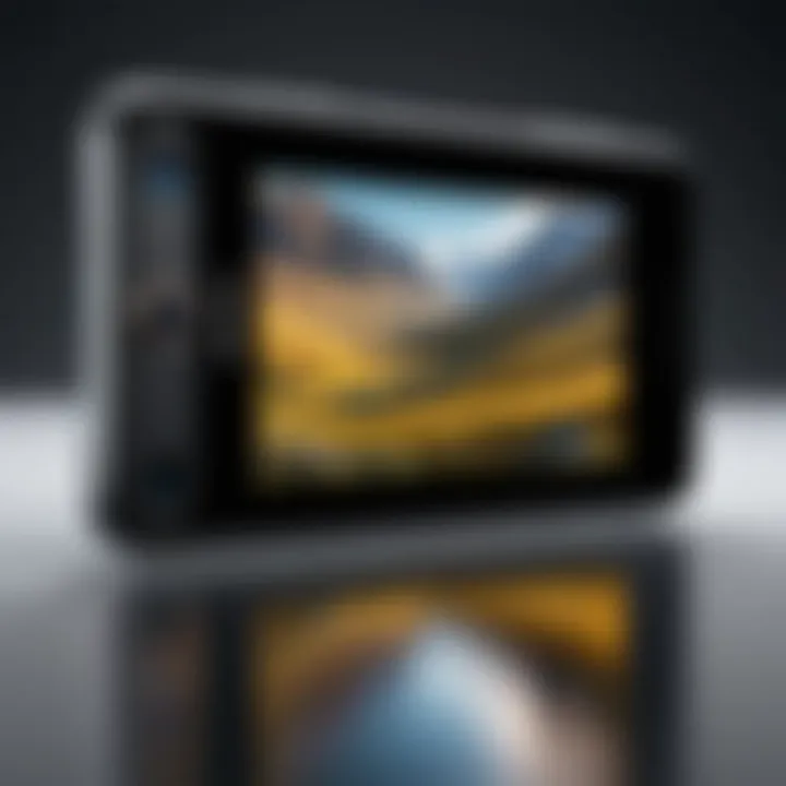 High-resolution camera features on a modern smartphone