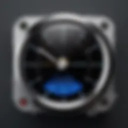 Sophisticated automatic light timer design showcasing sleek aesthetics.