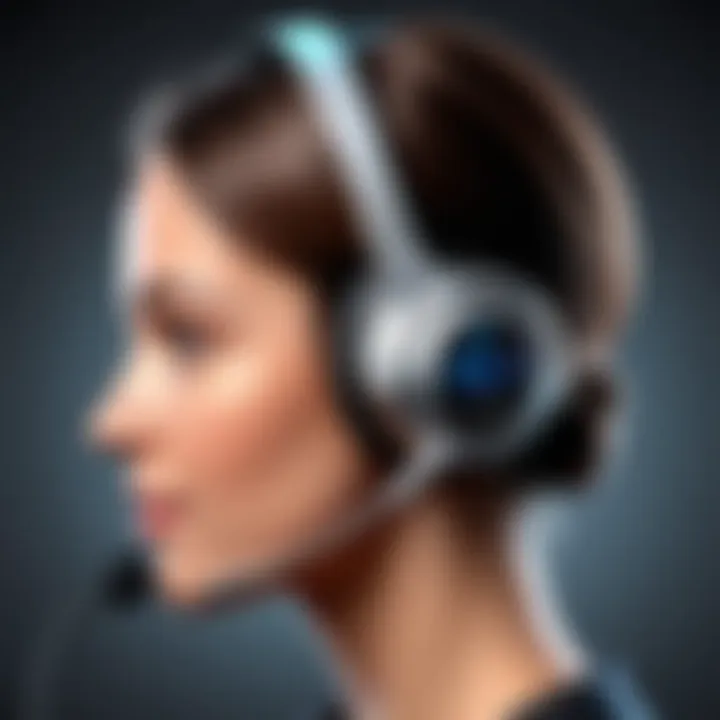 User-friendly interface of a leading video headset model