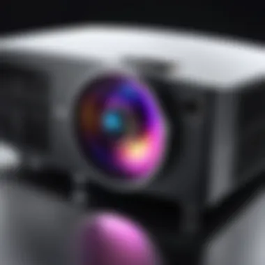 The Importance of Resolution in Projectors High-resolution video projector showcasing vibrant colors