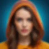 A vibrant digital artwork showcasing the impact of Adobe filters on photography.