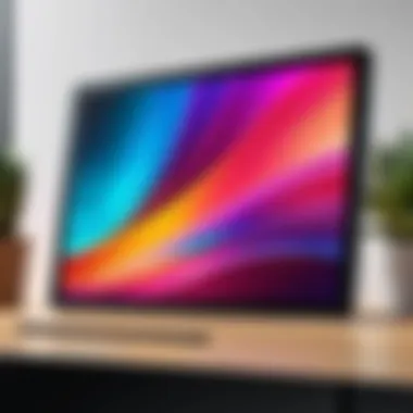 Stunning Display for Streaming Excellence Tablet showcasing vibrant display resolution