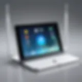 External WiFi antenna improving iPad connectivity